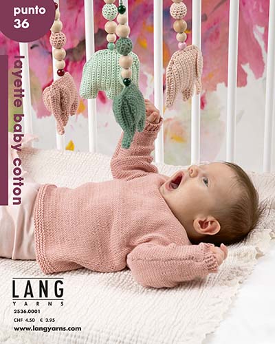 Modèles du livret Lang Yarns Punto 36 Layette Baby Cotton
