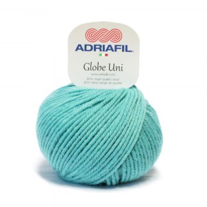 Adriafil Globe Uni - Pelote de 50 gr - 54 vert mer