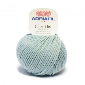 Adriafil Globe Uni - Pelote de 50 gr - 58 gris