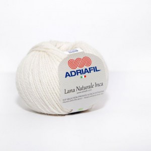 Adriafil Lana Naturale Inca - Pelote de 50 gr - 62 crème