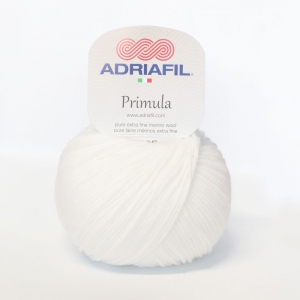 Adriafil Primula - Pelote de 50 gr - 02 blanc