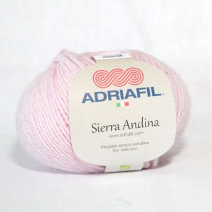 Adriafil Sierra Andina - Pelote de 50 gr - 10 rose mélangé