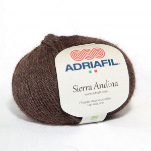 Adriafil Sierra Andina - Pelote de 50 gr - 86 marron