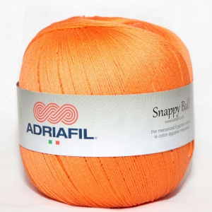 Adriafil Snappy Ball - Pelote de 200 gr - 92 Orange clair