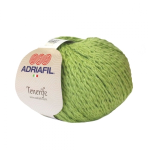 Adriafil Tenerife - Pelote de 50 gr - Coloris 65 Vert vif