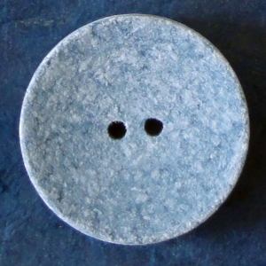Bouton rond effet denim - Diam 28 mm - Bleu clair