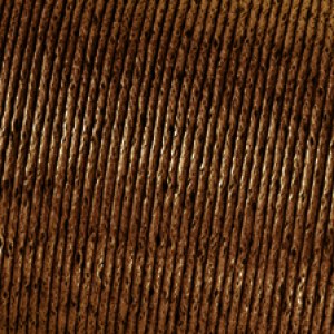 Cordelette de coton ciré 6 m, diam 1 mm - Brun