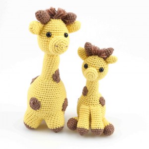 Kit à crocheter Girafes Julia & Lotta - Go Handmade