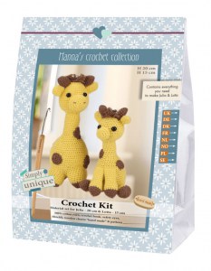 Kit à crocheter Girafes Julia & Lotta - Go Handmade
