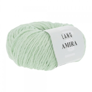 Lang Yarns Amira - Pelote de 50 gr - Coloris 0091 Vert Pastel
