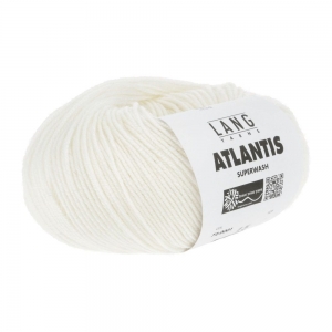 Lang Yarns Atlantis - Pelote de 50 gr - Coloris 0001 Blanc