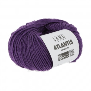 Lang Yarns Atlantis - Pelote de 50 gr - Coloris 0047 Lilas foncé