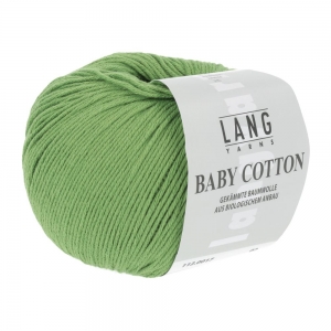 Lang Yarns Baby Cotton - Pelote de 50 gr - Coloris 0017 Pomme
