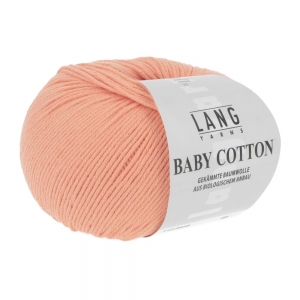 Lang Yarns Baby Cotton - Pelote de 50 gr - Coloris 0028 Coraille