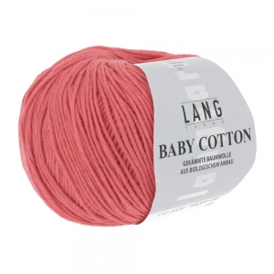 Lang Yarns Baby Cotton - Pelote de 50 gr - Coloris 0029 Melon