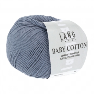 Lang Yarns Baby Cotton - Pelote de 50 gr - Coloris 0033 Jeans Clair