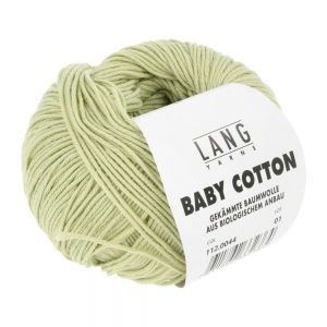 Lang Yarns Baby Cotton - Pelote de 50 gr - Coloris 0044 Lémon
