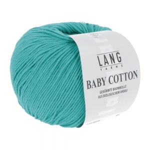 Lang Yarns Baby Cotton - Pelote de 50 gr - Coloris 0072 Smaragdin