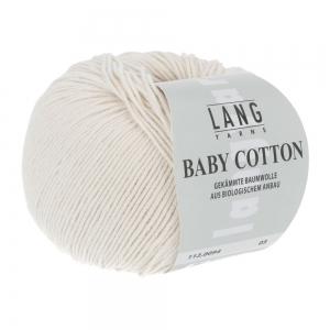 Lang Yarns Baby Cotton - Pelote de 50 gr - Coloris 0094 Ecru