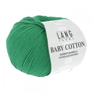 Lang Yarns Baby Cotton - Pelote de 50 gr - Coloris 0117 Vert