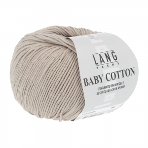 Lang Yarns Baby Cotton - Pelote de 50 gr - Coloris 0126 Beige