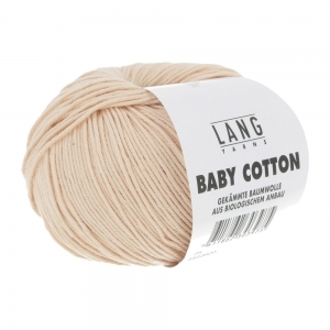 Lang Yarns Baby Cotton - Pelote de 50 gr - Coloris 0127 Abricot