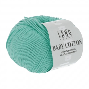Lang Yarns Baby Cotton - Pelote de 50 gr - Coloris 0174 Malachite