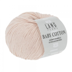 Lang Yarns Baby Cotton - Pelote de 50 gr - Coloris 0309 Saumon Clair