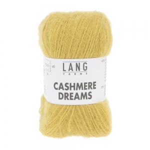 Lang Yarns Cashmere Dreams - Pelote de 25 gr - Coloris 0050 Or