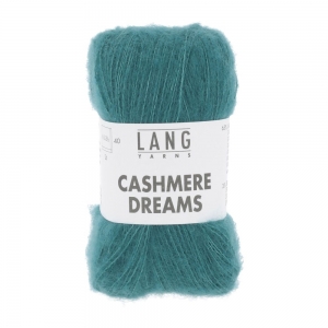 Lang Yarns Cashmere Dreams - Pelote de 25 gr - Coloris 0074 Smaragdin