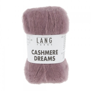 Lang Yarns Cashmere Dreams - Pelote de 25 gr - Coloris 0148 Vieuxrose