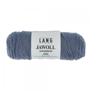 Lang Yarns Jawoll - Pelote de 50 gr - Coloris 0007 Bleu Acier