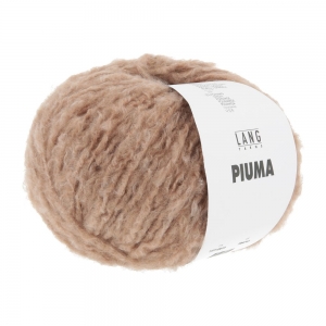 Lang Yarns Piuma - Pelote de 50 gr - Coloris 0015 Nougat