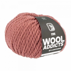 WoolAddicts by Lang Yarns Fire - Pelote de 100 gr - Coloris 0048