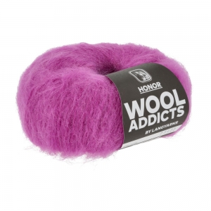 WoolAddicts by Lang Yarns Honor - Pelote de 50 gr - Coloris 0085 Hot Pink