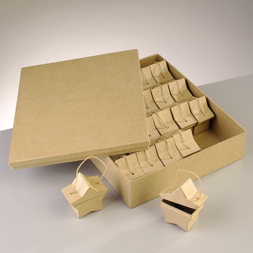 Set de boîtes de calendrier de l'Avent en carton Papp Art