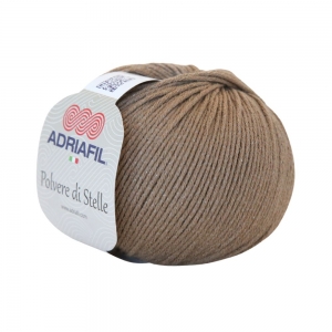 Adriafil Polvere di Stelle Pelote de 50 gr - Coloris 24 Noisette