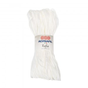 Adriafil Rafia 50g - 61 - blanc