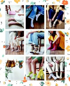 Chaussettes douillettes, 12 modèles à tricoter pour petits et grands - Mango