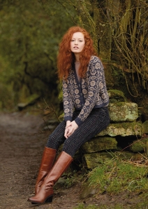 Kit à tricoter Rowan Hunslet Veste courte en Felted Tweed