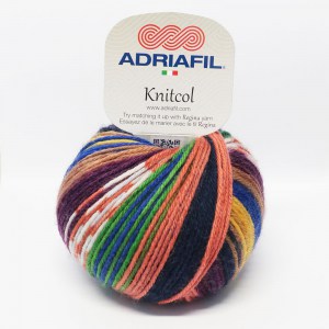 Adriafil Knitcol - Pelote de 50 gr - 84 Fantaisie Madagascar