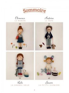 La famille de Lulu au crochet - Editions de saxe