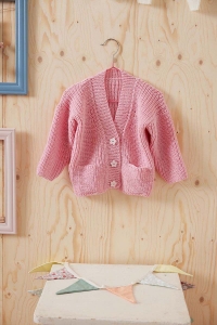 2580-15 Modèle Sigrid Cardigan en Lang Yarns Merino 200 Bébé