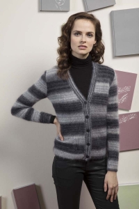 990-63 Modèle  Gilet en Lang Yarns Mille Colori Superkid