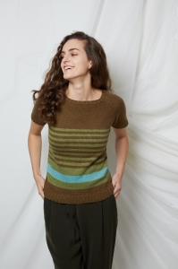 990-87 Modèle  Pull en Lang Yarns Norma