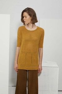 990-221 Modèle  Pull en Lang Yarns  Carly