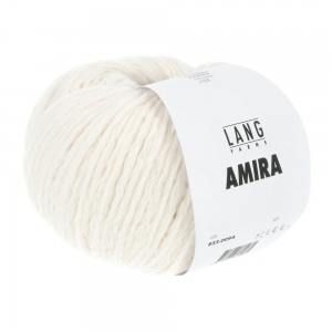 Lang Yarns Amira - Pelote de 50 gr - Coloris 0094 Écru