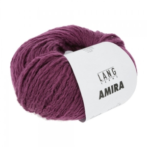 Lang Yarns Amira - Pelote de 50 gr - Coloris 0148 Prune