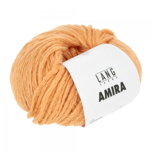 Lang Yarns Amira - Pelote de 50 gr - Coloris 0159 Orange Clair