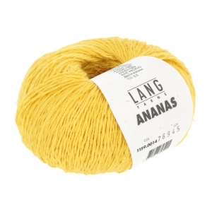 Lang Yarns Ananas - Pelote de 50 gr - Coloris 0014 Jaune